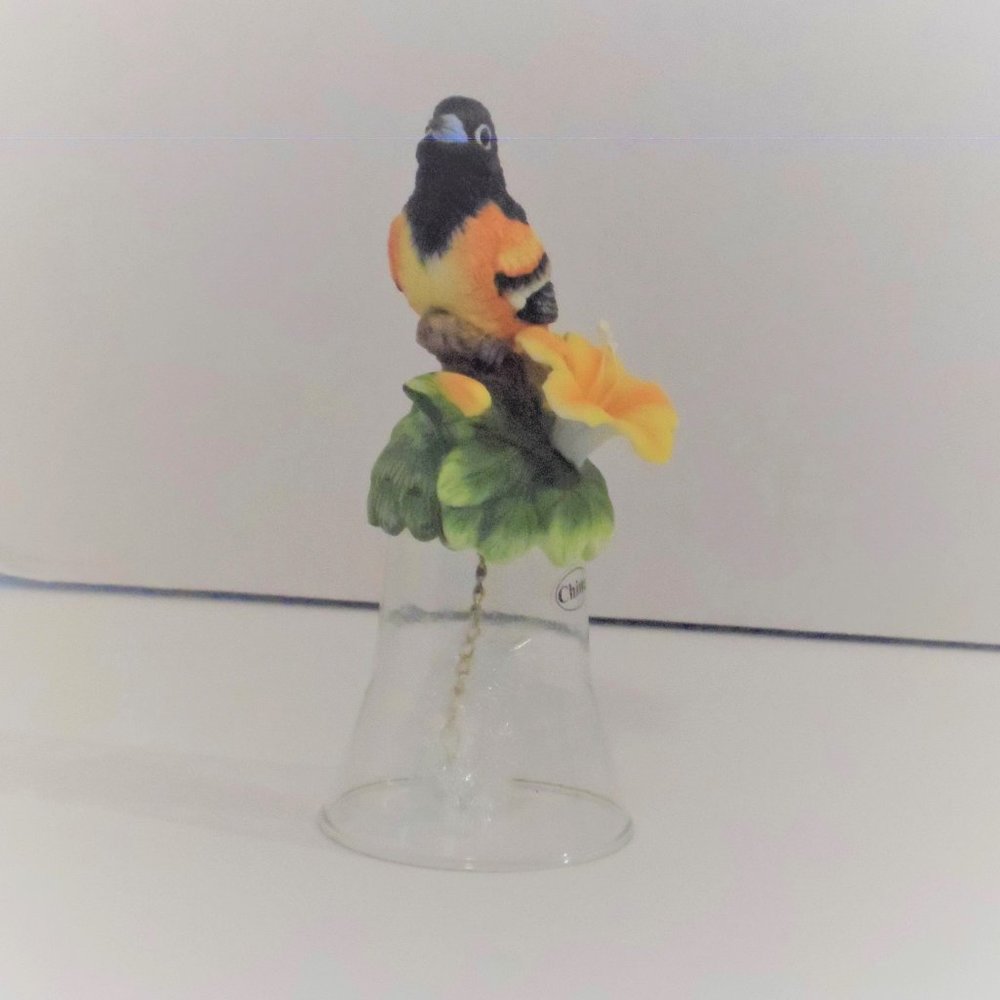 NWT-Authentic-Garden Bird-N Oriole/Porcelain Bell